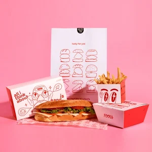 Pink Food Packaging