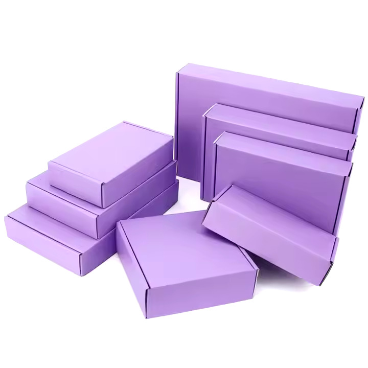 Purple Packaging Boxes