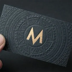 Embossed Business Cards