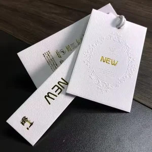 Hang Tags With String
