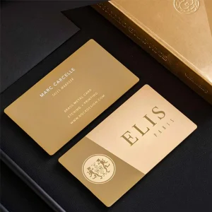 Metallic Business Card