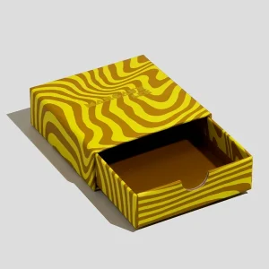 Custom Rigid Drawer Box With Thumb Notch