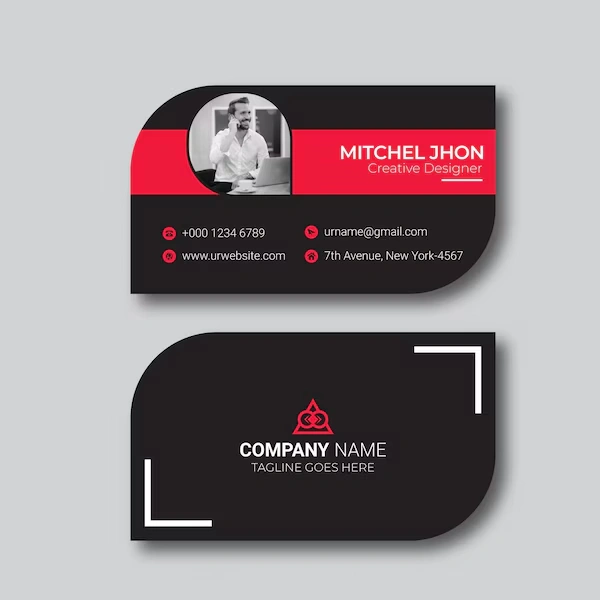 Die Cut Business Card