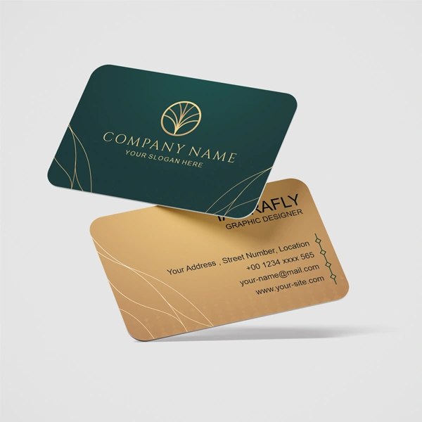 Die Cut Business Card