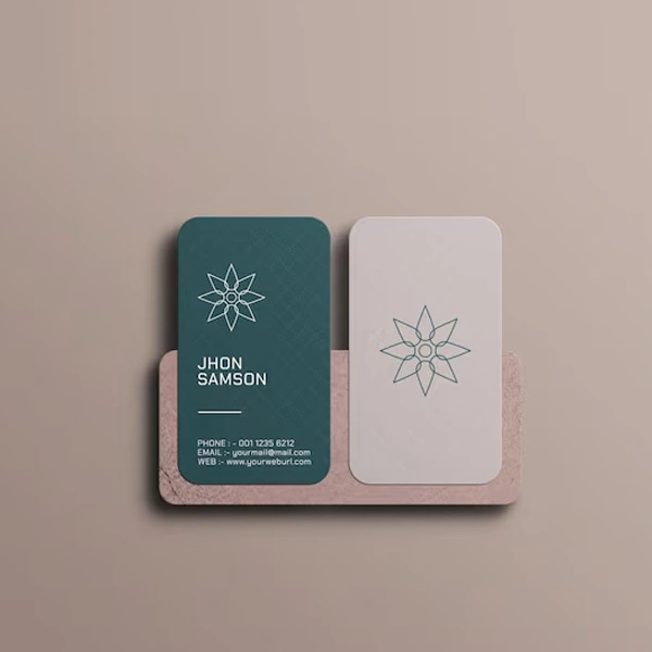Die Cut Business Card