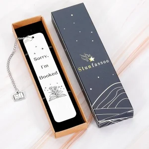 Metallic Bookmark Boxes